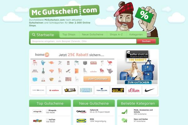 mcgutscheine.net site used Mcgutschein