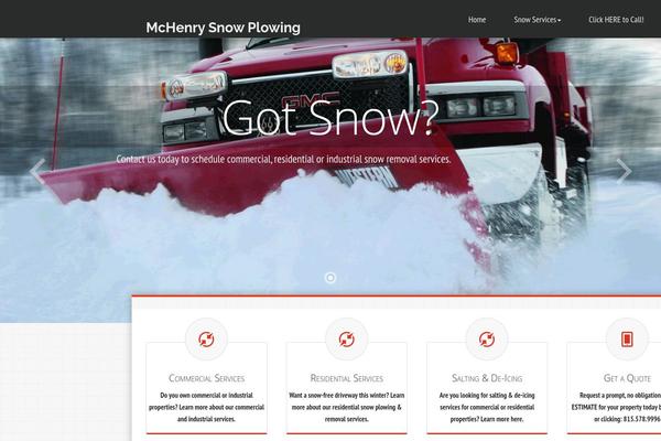 mchenrysnowplowing.com site used Avante-fd