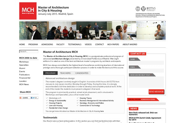 mchmaster.com site used Mch