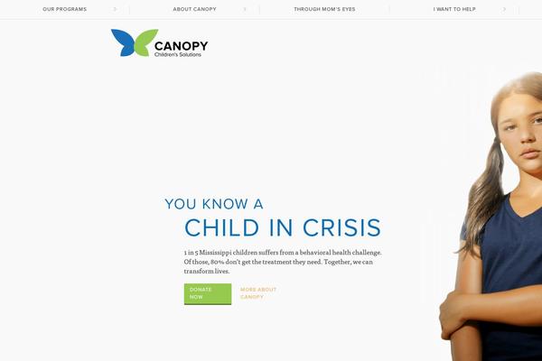 mchscares.org site used Canopy