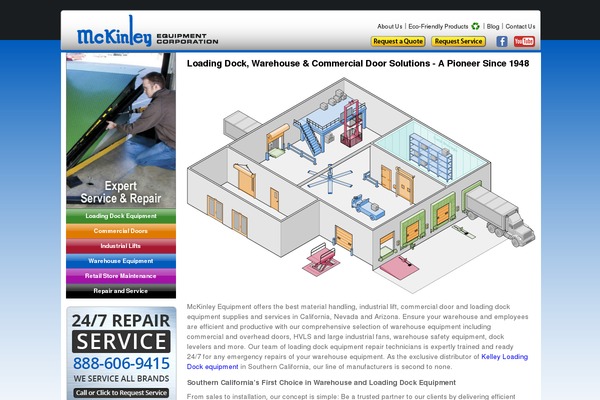 mckinleyequipment.com site used Mckindly