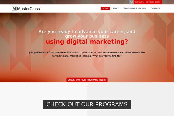 mclass.co site used Masterclass