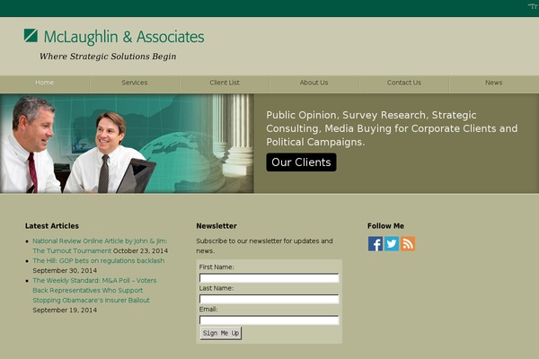 mclaughlinonline.com site used Mda-mclaughlin