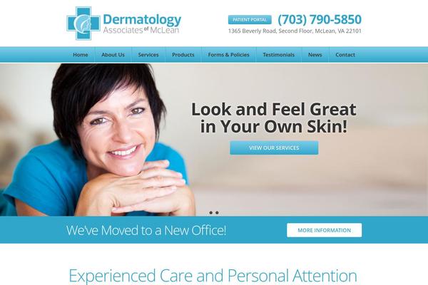 mcleandermatology.com site used Mclean-dermatology