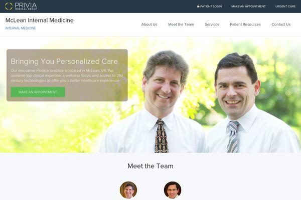 mcleandoctors.com site used Priviaccs