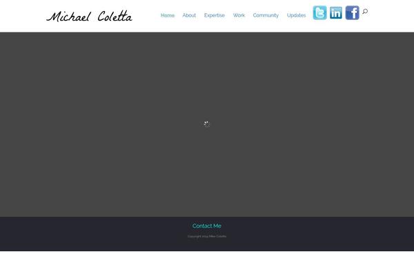 Divi theme site design template sample