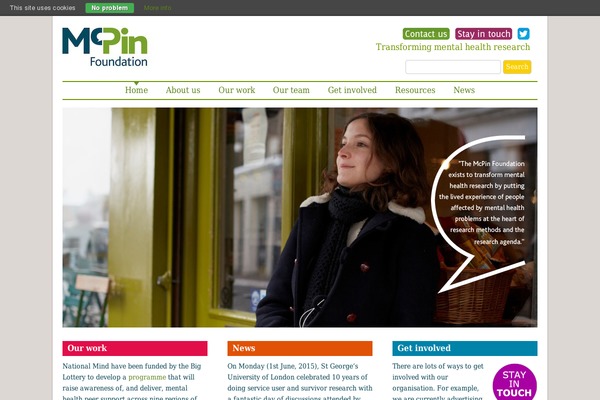 mcpin.org site used Mcpin