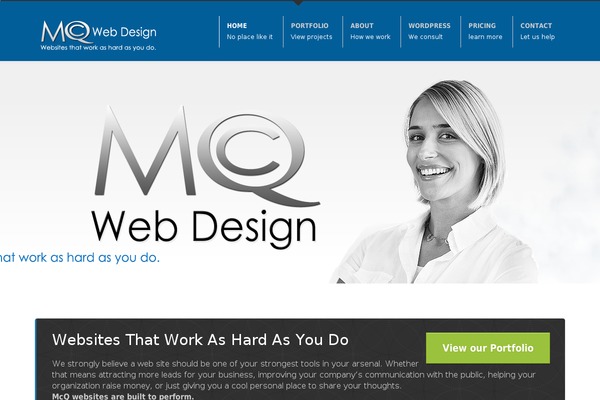 mcqwebdesign.com site used Mcq-pro