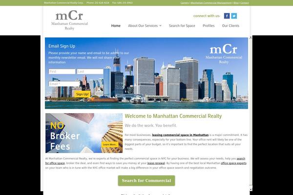 mcrny.com site used Mcr-theme