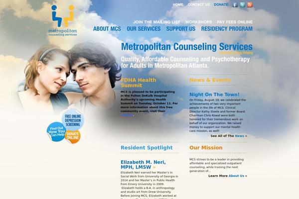 Mcs theme site design template sample