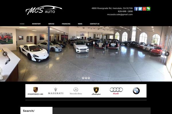 mcsautoclub.com site used Autosales-deluxe