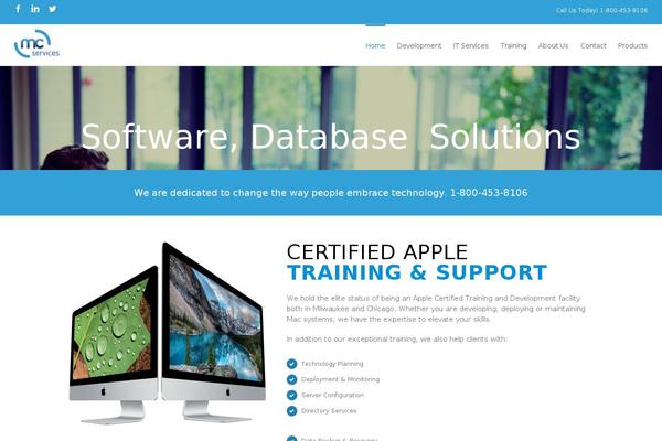 Avada theme site design template sample