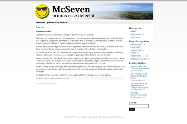 mcseven.me site used Mcseven