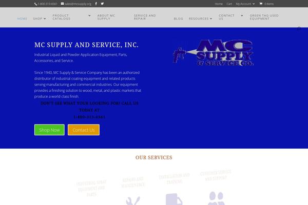mcsupply.org site used Cafe