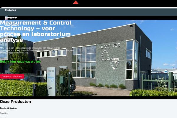 mctec.nl site used Mctec_notheme