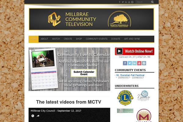 mctv.tv site used Jarida-theme