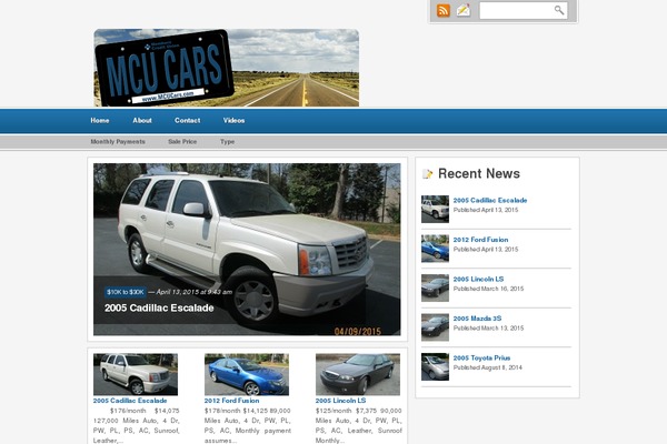 mcucars.com site used Mymag