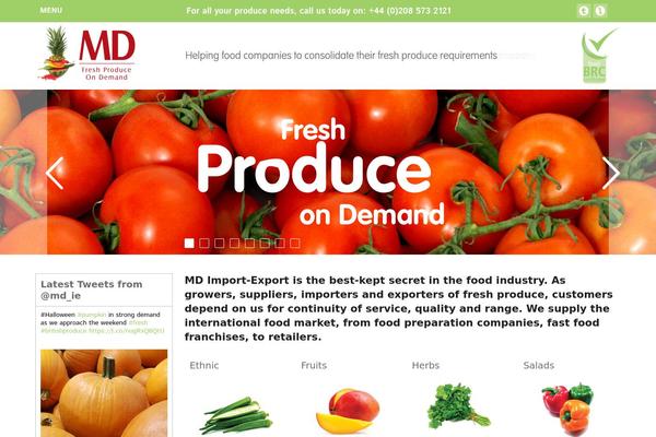 md-ie.com site used Md-produce