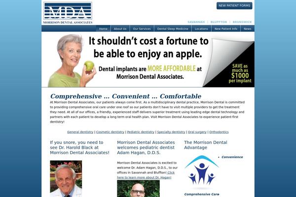 mdadental.com site used Mdadental