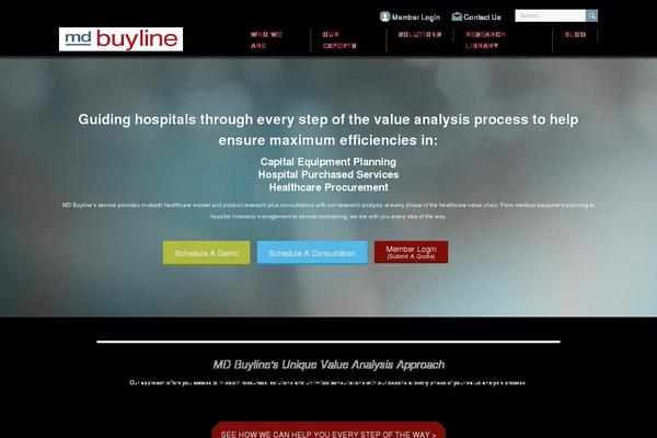 mdbuyline.com site used Div-basic