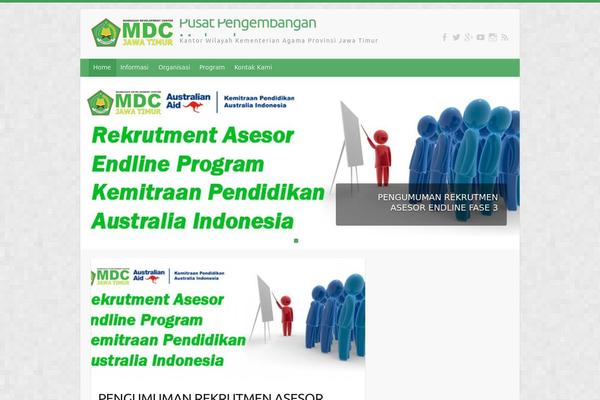 mdcjatim.org site used Travelify