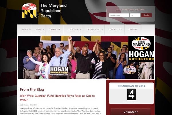 mdgop.org site used Victory