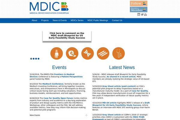 mdic.org site used Mdic