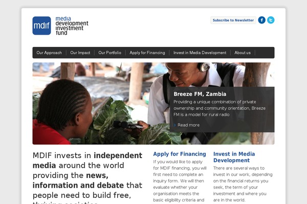 mdif.org site used Mdif