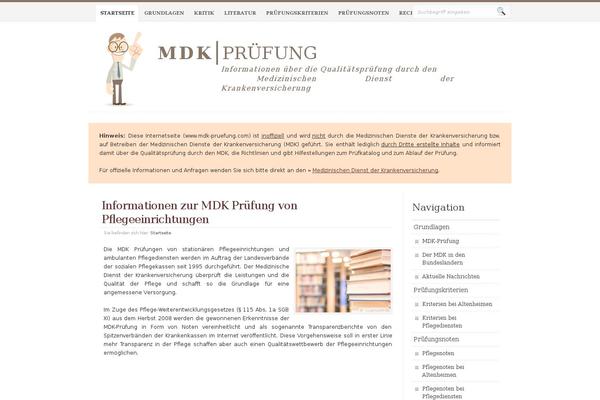 mdk-pruefung.com site used Keep It Simple
