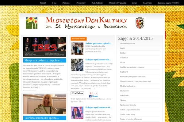 mdkboleslawiec.eu site used Influx