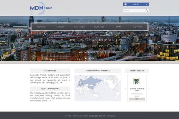 mdn-group.com site used Mdn