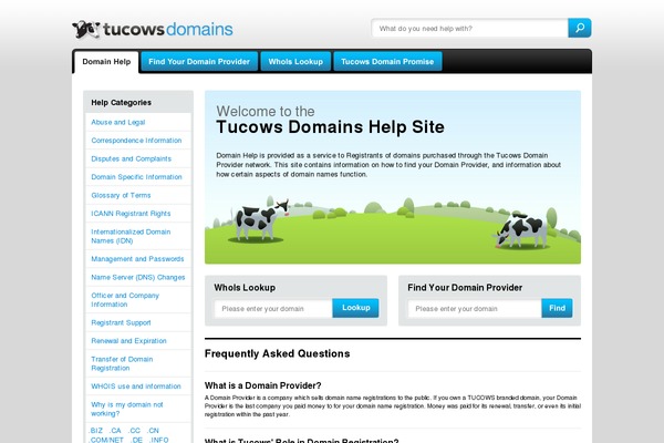 mdnsservice.com site used Tucowsdomains