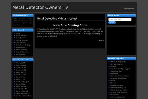 Suffusion theme site design template sample