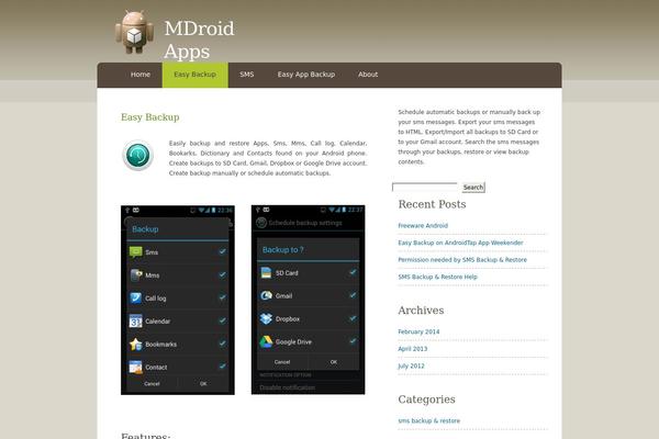 mdroidapps.com site used SmartBiz