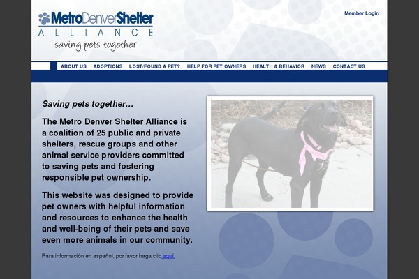 mdsalliance.org site used Mdsa