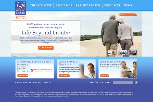 mdslifebeyondlimits.org site used Lifebeyondlimits