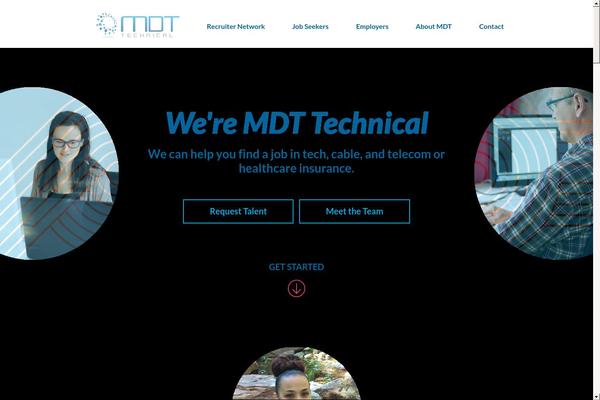 Mdt theme site design template sample