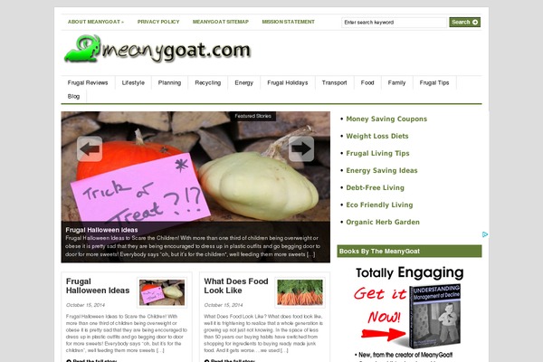 meanygoat.com site used Gazette