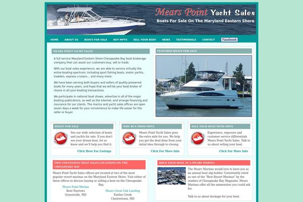 mearspointyachtsales.com site used Mpys