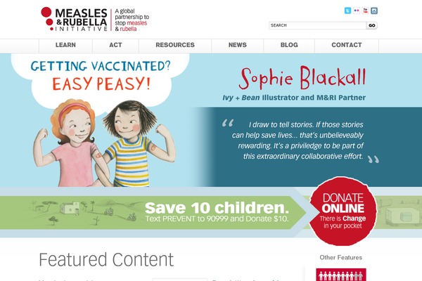 measlesrubellainitiative.org site used Measles-rubella