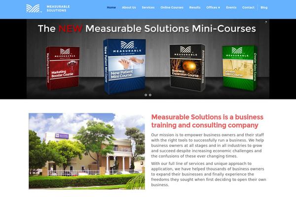 measurablesolutions.com site used Measurablesolutions