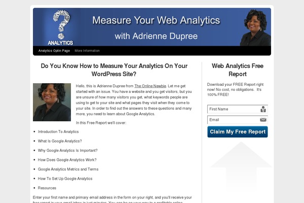 measureyourwebanalytics.com site used MarketerCMS