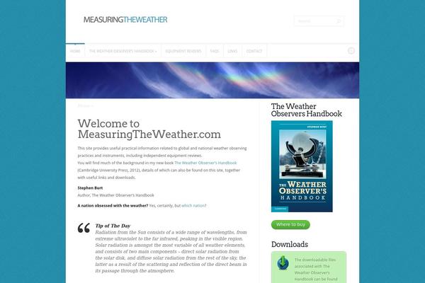 measuringtheweather.com site used Trim
