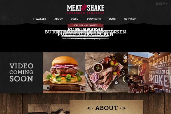 meatandshake.com site used Meat-shake