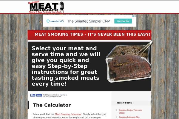meatsmokingcalculator.com site used Meat-smoking-calcultor