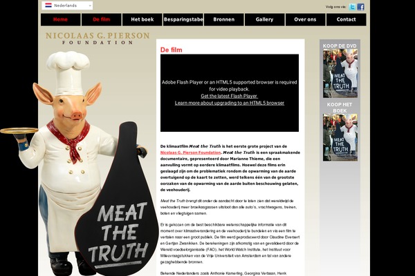 meatthetruth.nl site used Seathetruth_theme
