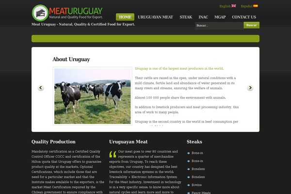 meaturuguay.com site used Over Easy