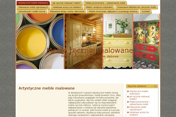 meblemalowane.eu site used Home_things