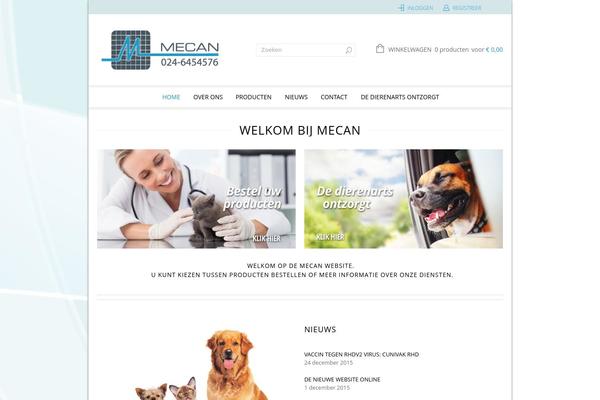 mecan.nl site used Mecan