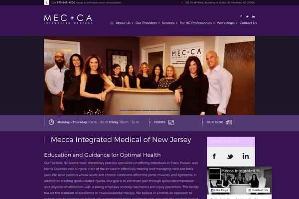 meccamedical.com site used Mecca-theme-wp